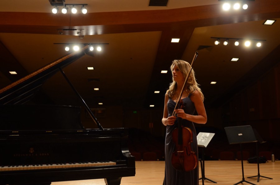 Brightin Rose Schlumpf performing