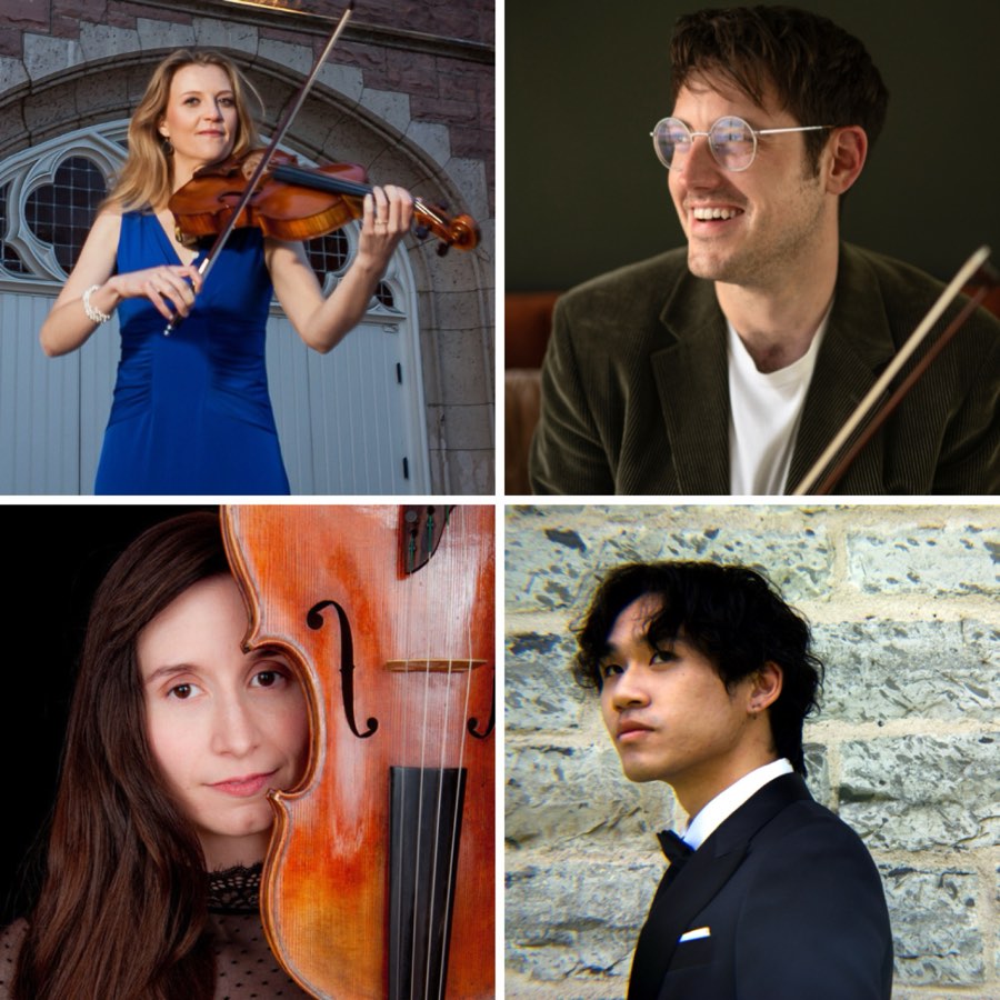 Friends of Chamber Music resident string quartet